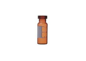Amber Glass Crimp Vial with Patch